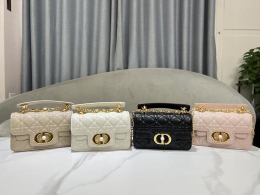 迪奥    CARO 手袋  牛皮革绗缝效果超大藤格纹  手提包 单肩包（LZ） 商品图1