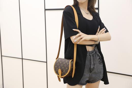 驴家tambourin法国FR原材料/原版纯钢五金  M44860王炸百搭款马鞍包(JPH) 商品图5