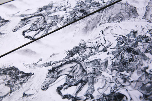 南漫水浒之《五虎下梁山》艺术鼠标垫 商品图1