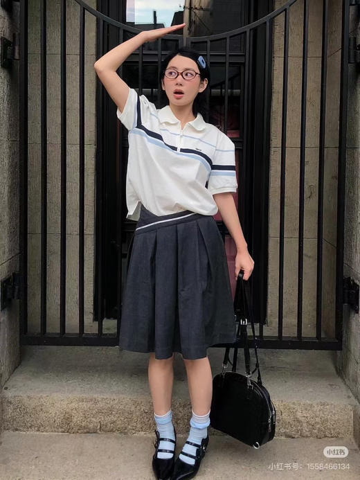 Miu 风 Polo 衫，夏日必入款！shou罄无补 商品图2