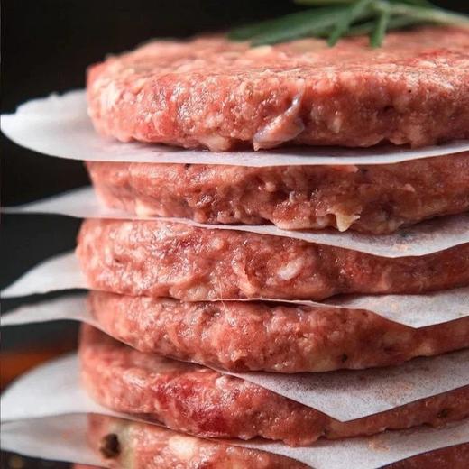 顺丰包邮厚度升级150g/片破价99元到手900g，澳洲厚切和牛汉堡饼天然牧场谷饲和牛原切2:8黄金肥瘦比柔嫩多汁配料表只有牛肉基地直邮 商品图0