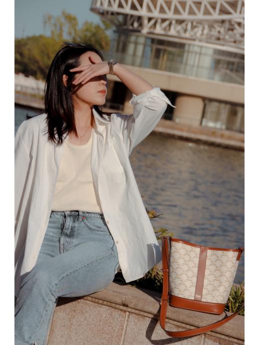 赛琳-凯旋门水桶包 原厂皮原厂五金，业内金字塔版本！（LZ） 商品图4