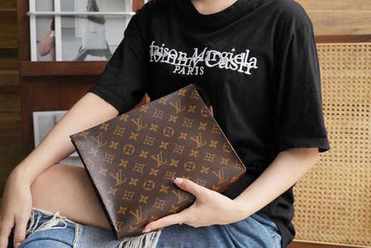 驴家-Pochette Voyage手拿包黑色/老花(JPH) 商品图2