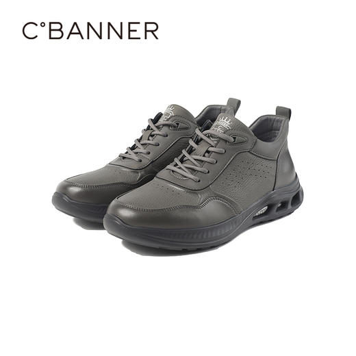 千百度冬季千百度品牌30周纪念款专属定制男鞋A25622801 商品图4