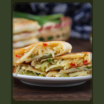 悦味纪 双椒土豆丝菜盒1.56kg 共12个 菜盒子馅饼 半成品早餐夜宵速食 商品图3