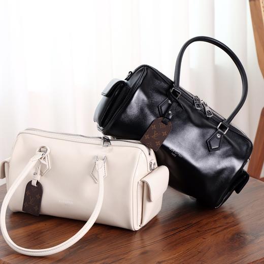 驴家 Speedy CARGO VIBE 手袋 Monogram老花地址牌 可拆卸肩带 亮泽羊皮革 单肩包手提包 （LZ*MM） 商品图0