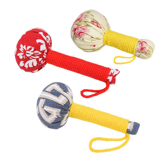 艾草养生锤端午节手持艾草锤diy背部颈椎经络按摩锤手工穴位拍打艾灸锤 商品图4