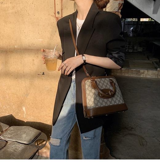 古驰   Horsebit 经典马衔扣  贝壳包 手提包  单肩包 （LZ） 商品图2