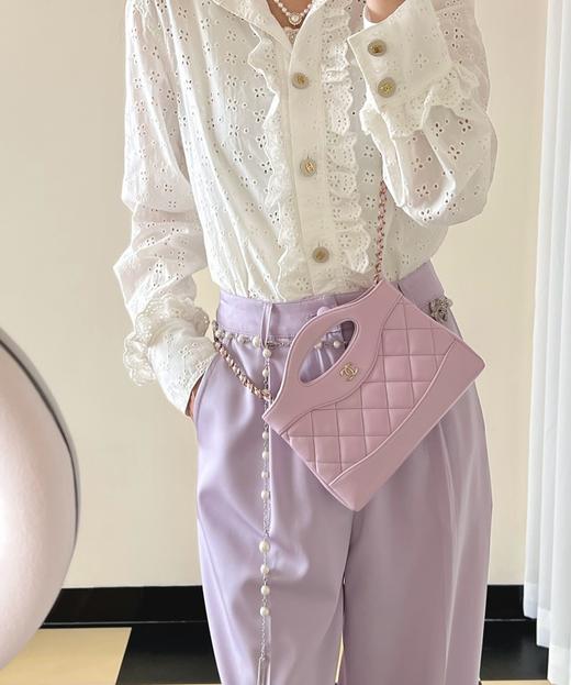 香奈儿  24s 春夏 Nano31Bag   手提包  斜跨包 （LZ） 商品图8