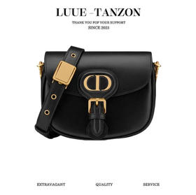 迪奥-Bobby 磁性扣环搭配装饰性CD扣光面牛皮革 单肩斜挎包（LZ）