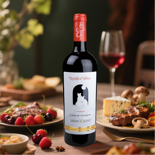 维纳斯半甜赤霞珠葡萄酒 2017年份 原装摩尔多瓦进口 750ml*6 商品图10