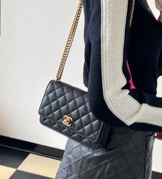 香奈儿 24P 新版 爱心调节扣 woc 黑色（LZ） 商品图3