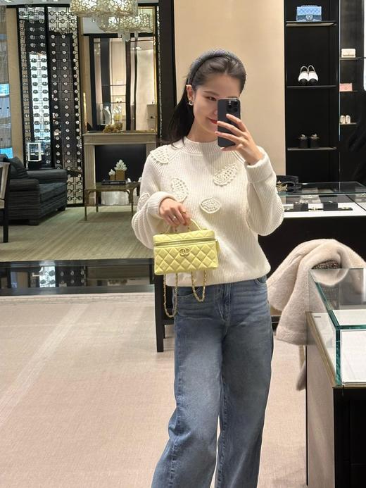 香奈儿 25P LP小鸡黄链条饭盒包（LZ） 商品图4