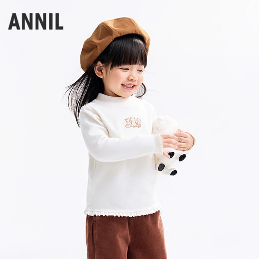 【实体店同款】女童长袖上衣冬季新款安奈儿童装XG541204 商品图2