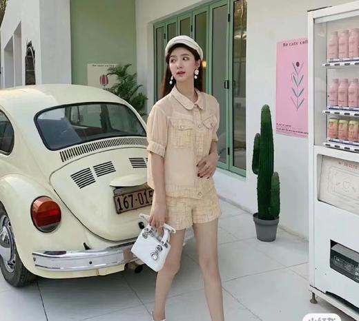 迪奥-Lady 白色藤格纹漆GR原厂羊皮  mini 三格（LZ） 商品图6