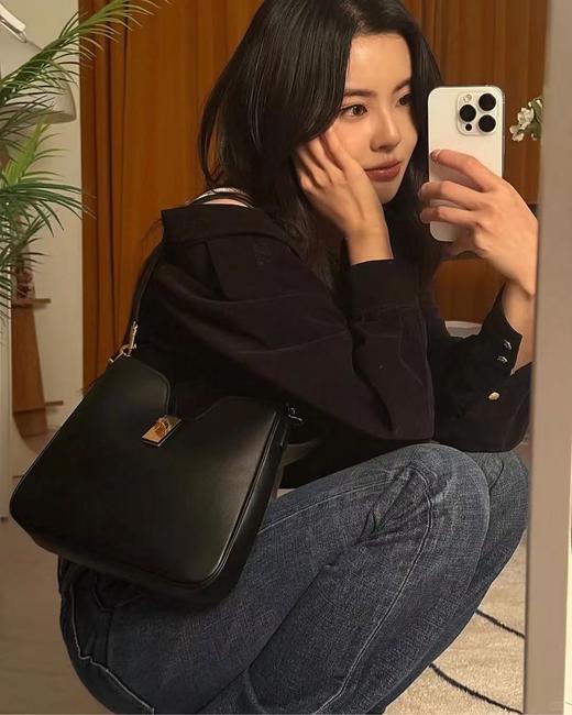 赛琳 凯旋门 camille 16 soft手拿斜跨水桶包（LZ） 商品图2