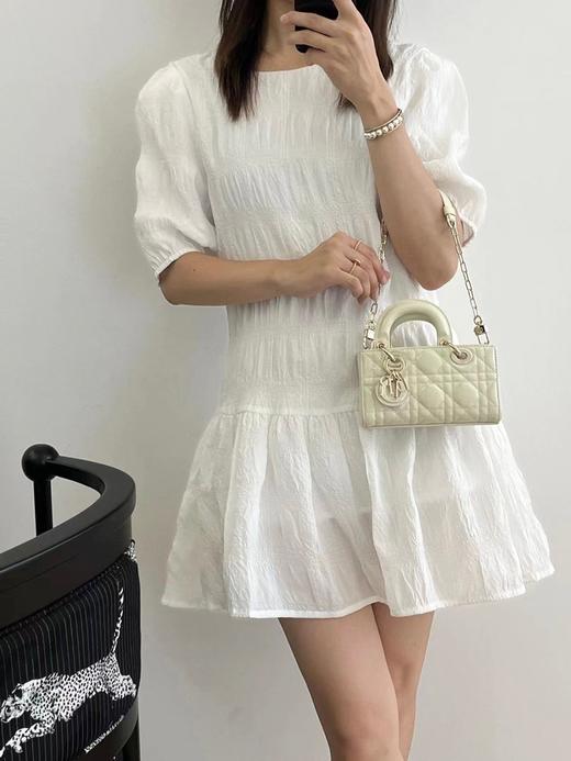 迪奥   横板戴妃手提包 漆皮/白色（LZ） 商品图3