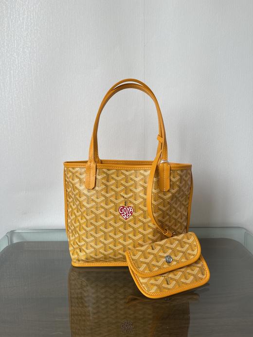 戈雅   红心双面购物袋 经典款mini购物袋 可翻面一包两用 （XS） 商品图4