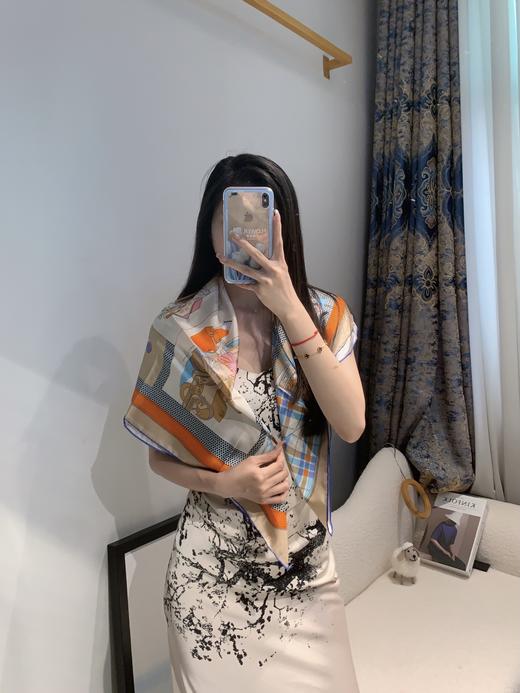 爱马仕围巾 专柜爆款立体呈现图案纹路实物档次极高（EJ*MM） 商品图4