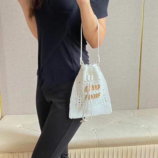 缪缪 5ND016新品福袋编织包（MM） 商品图7