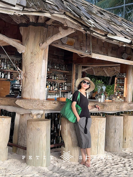 PETIT SCHAN小闪 CLO#867 Big Underpants 大裤衩 一千零一夜系列棉混纺松紧腰宽松中裤 商品图3