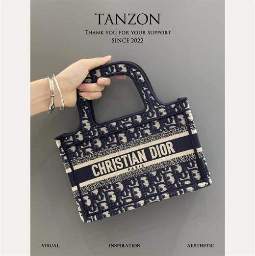 迪家托特 多色！Mini Book tote，髦时又复古的凹造型单品！（LZ） 商品图1