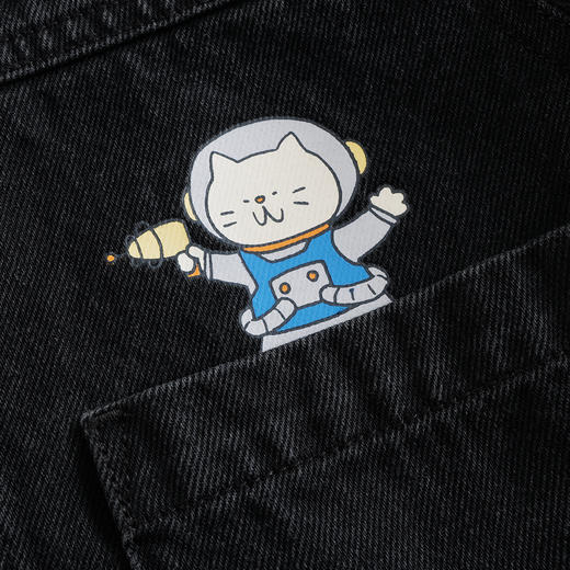 马克珍妮男童复古百搭软牛仔外套 儿童夹克2025年秋装新款551368 商品图4