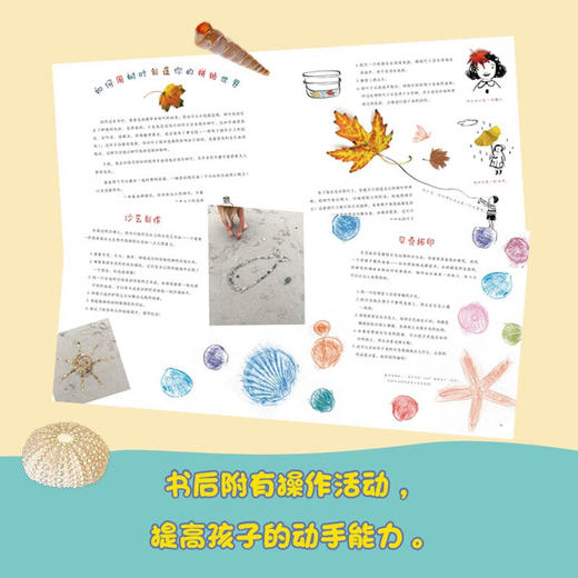 自然魔法系列 如果你捡到一片叶子 如果你发现一个贝壳 3-7岁 艾米·西库罗 著 儿童绘本 商品图2