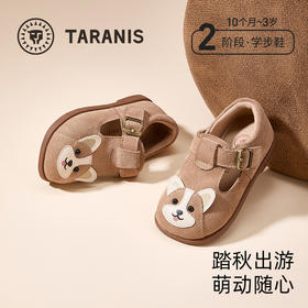 泰兰尼斯儿童勃肯鞋2025秋季新款女宝宝皮鞋复古软底男童休闲单鞋 T03T5C7980