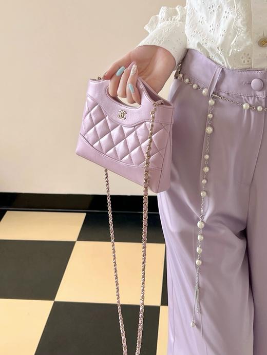 香奈儿  24s 春夏 Nano31Bag   手提包  斜跨包 （LZ） 商品图9