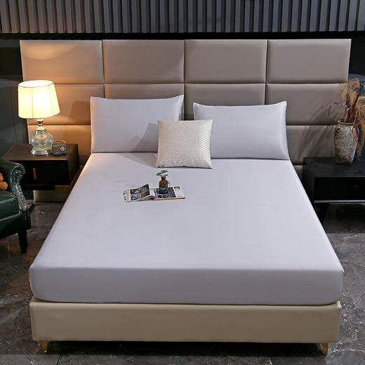 爆！仅69！山母同款水洗天丝裸睡凉感床笠进口日本A类婴儿可亲肤冰丝面料 商品图5