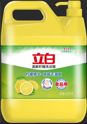 立白 清新柠檬洗洁精4.028kg