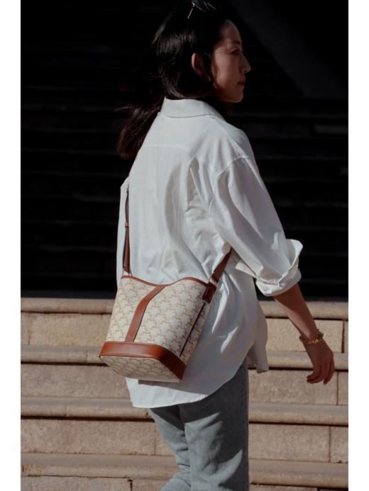 赛琳-凯旋门水桶包 原厂皮原厂五金，业内金字塔版本！（LZ） 商品图7