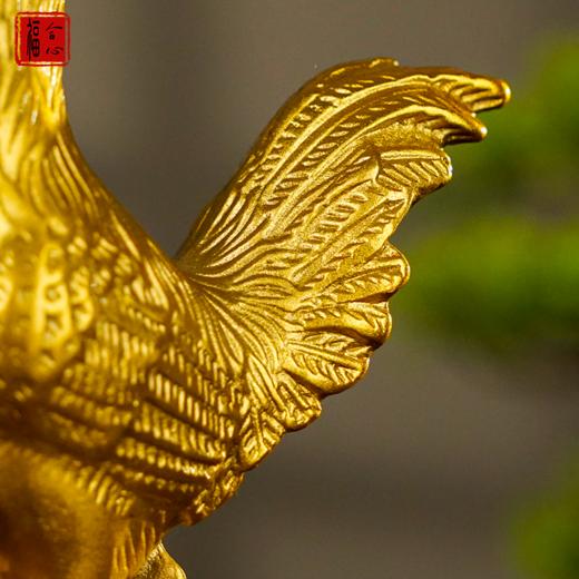 【蓝禧老师推荐】黄铜福鸡 商品图5