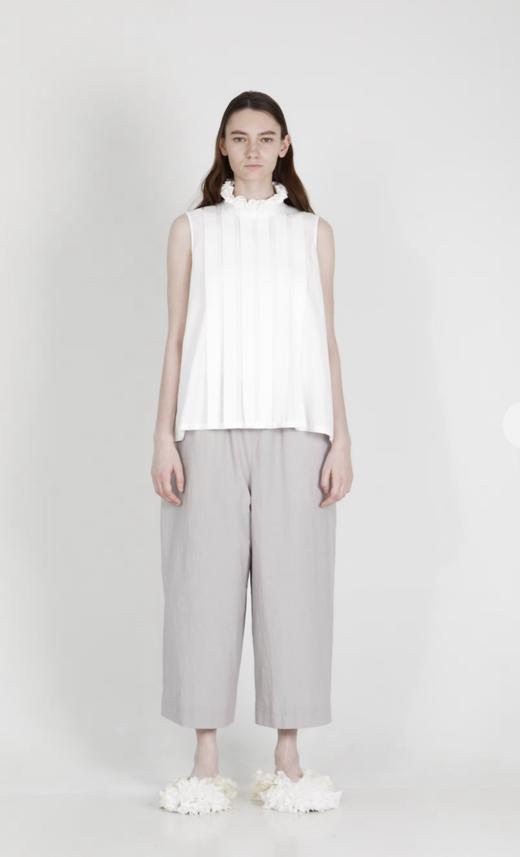 ECOLE DE CURIOSITES 无袖上衣背心(配可拆卸荷叶边领) 商品图1