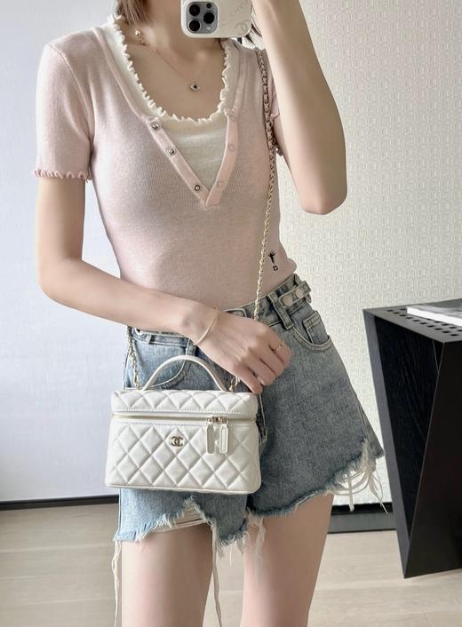 香奈儿 25P春夏  小C扣LP盒子  盒子黑白两色（MM） 商品图0