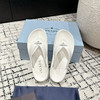 PRADA普拉达 时尚露趾人字拖鞋 女款 白色（HC） 商品缩略图3