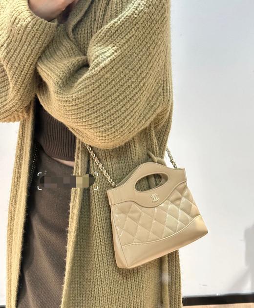 香奈儿 24s 新色 横款31bag nano斜跨手拿包 五色可选 油蜡小羊皮（LZ） 商品图9