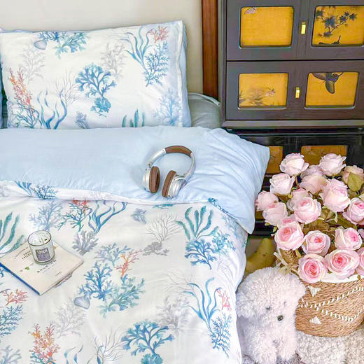 强冷感 潮乐系列床品 被套/枕套 单人/双人 商品图10