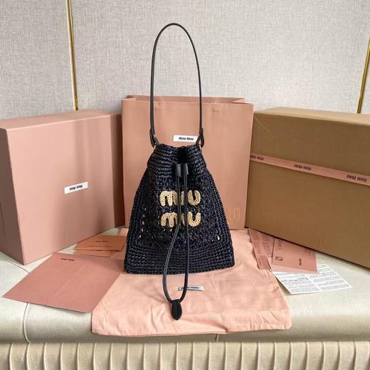 缪缪 5ND016新品福袋编织包（MM） 商品图1