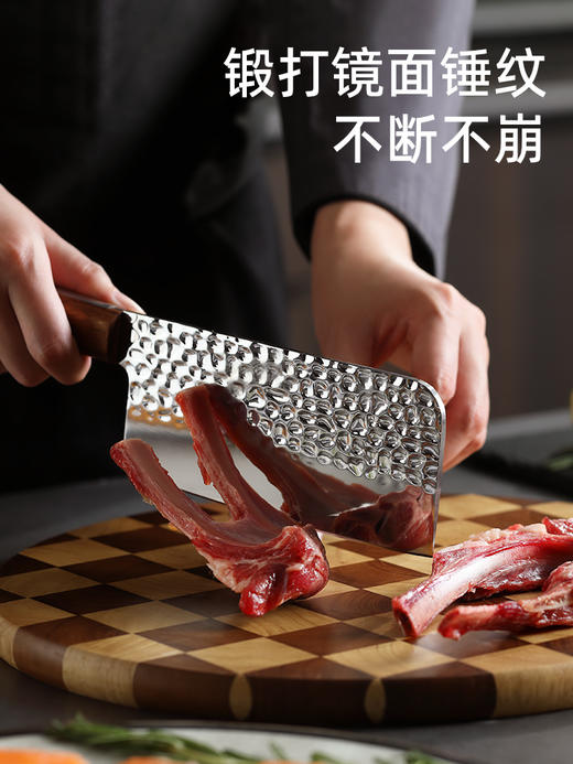 卡特马克唱片菜板套装唱片刀具家用切菜板棋盘格实木双面砧板案板 商品图12