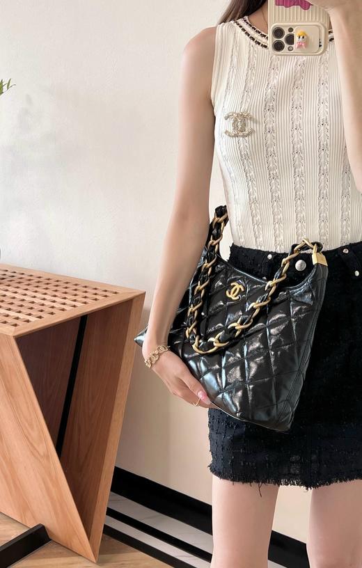 香奈儿 24a手工坊 hobo流浪腋下包（LZ） 商品图6