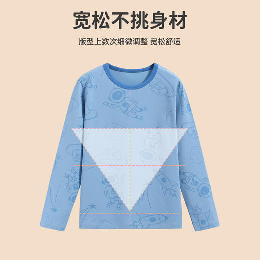 【清仓捡漏】【130 160 165】男童冬款保暖内衣套装俞兆林 商品图1