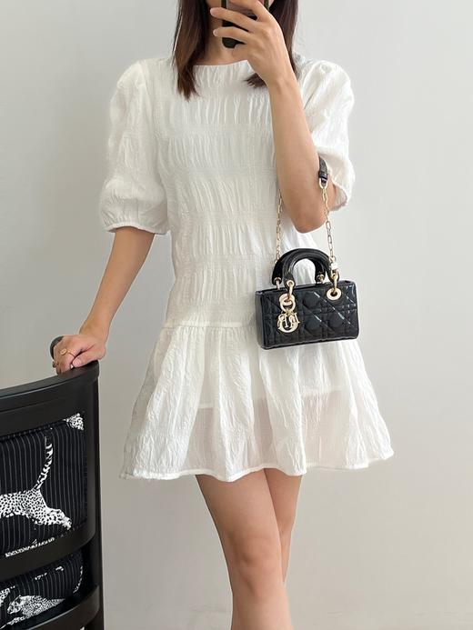 迪奥   横板戴妃手提包 漆皮/白色（LZ） 商品图9