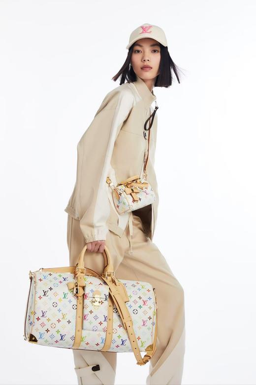 驴家 白三彩 村上联名keepall bandoulière 55 旅行袋 20(JPH) 商品图1