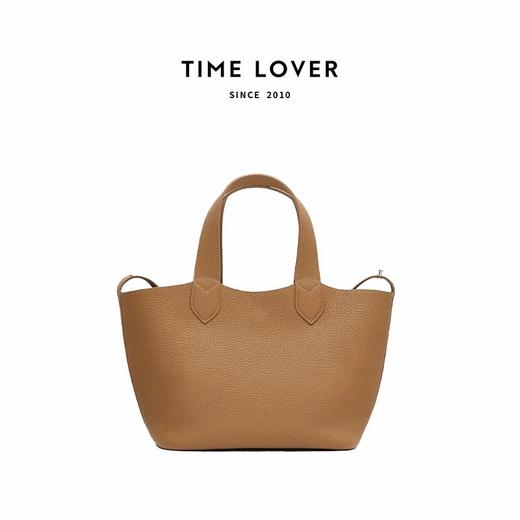 【摇篮包】TIME LOVER 2025款水桶包休闲纯色小众高级感单肩斜挎手提女包 商品图2