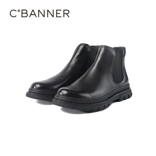 千百度秋季透气内里舒适包裹男鞋A25544902 商品图4