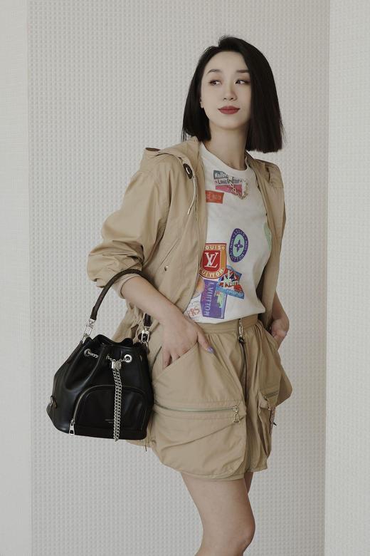 驴家LV NO WAY VIBE 金属配件滑动装饰 羊皮 单肩手提包 （LZ*MM） 商品图2