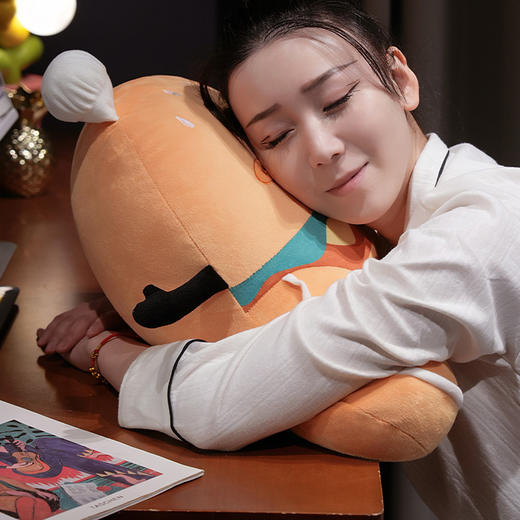 自然醒美食派对趣味拥抱式腰靠办公室久坐护腰靠垫汽车靠背垫椅子靠枕QYL 商品图14