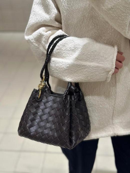 BV 新款intrecciato编织皮革肩背包 搭配可拆卸斜肩带（LZ） 商品图10